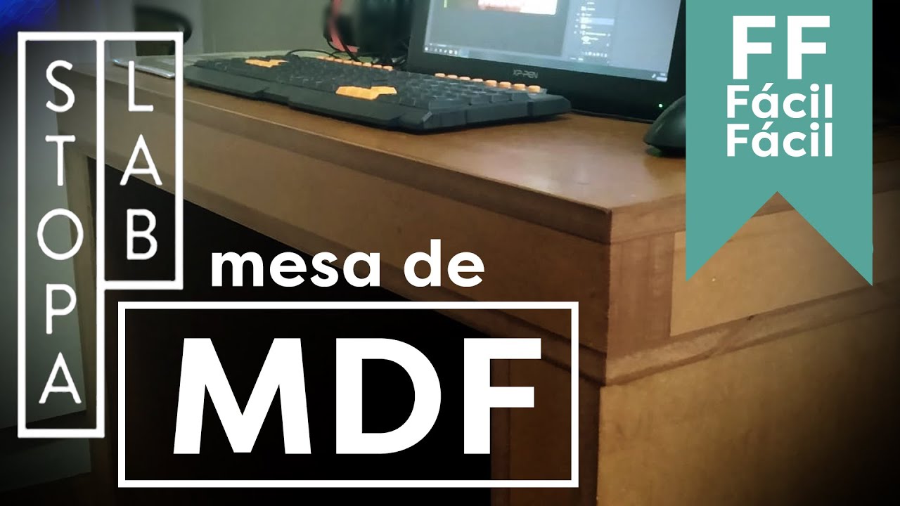 COMO FAZER MÓVEIS COM MDF CRÚ. MESA, APARADOR, BANCADA DE TRABALHO. FÁCIL,  POUCAS FERRAMENTAS #123
