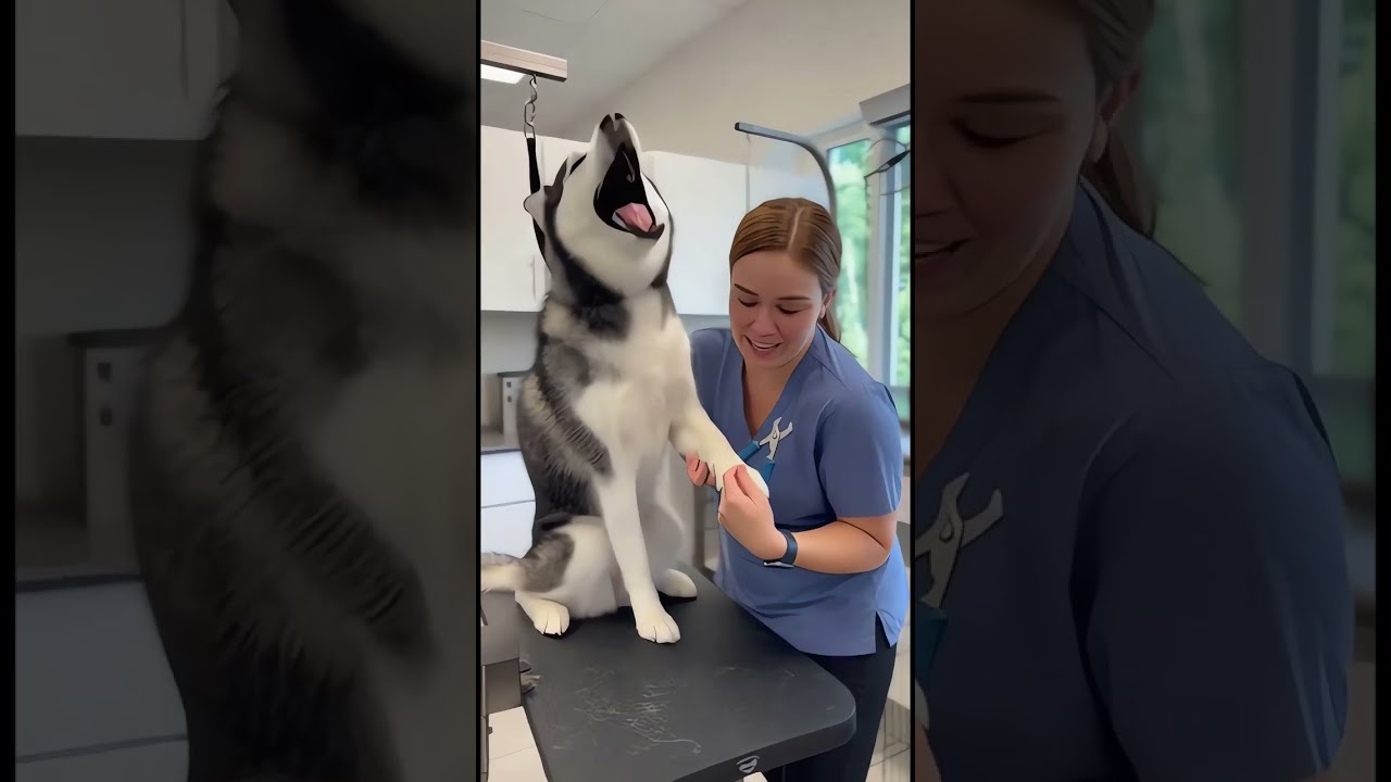 This Husky Reacts Like Everything Is a Personal Attack 😂