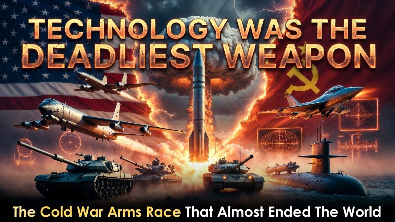 29 Cold War Military Technologies Explained | Secret Weapons That Changed the World
