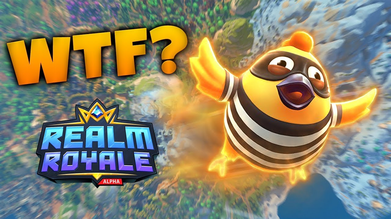 CHICKEN FLEW AWAY!!! - Realm Royale Funny and Epic Moments #1 (Daily Moments)