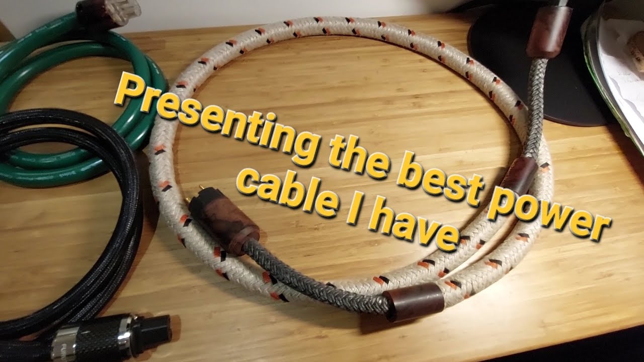 The best power cable I have!!!