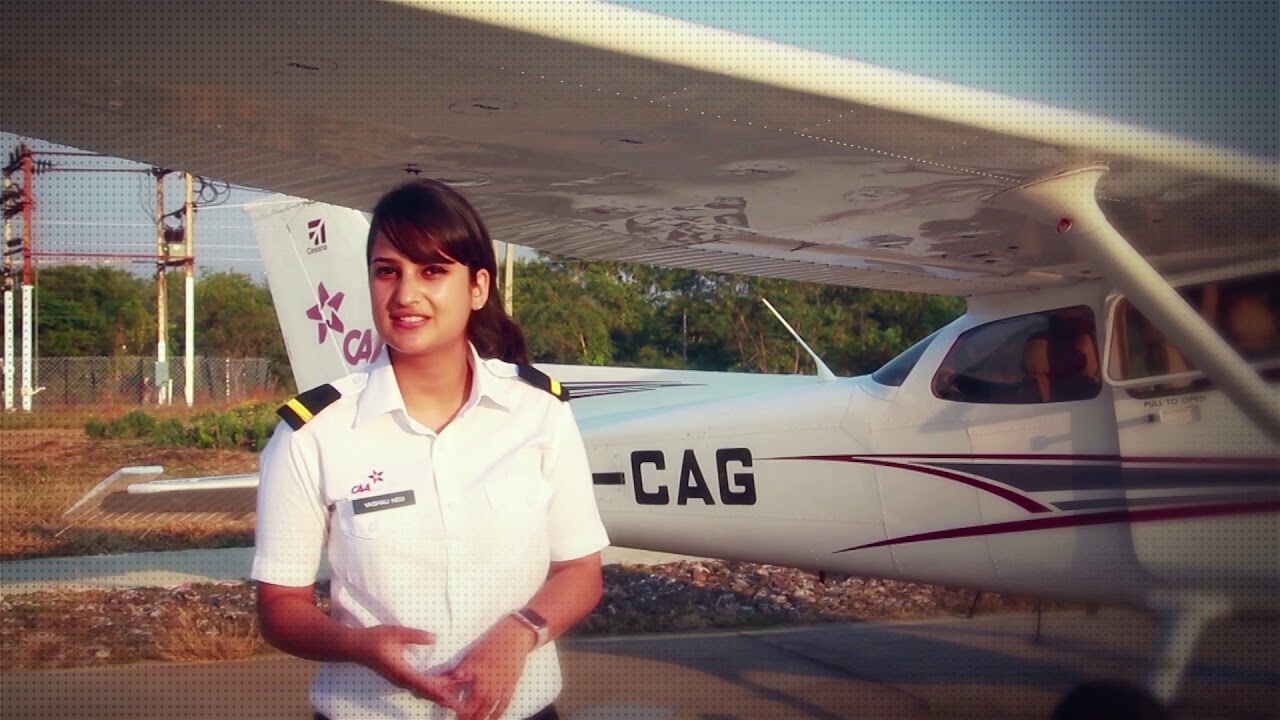 "Once you take-off you just do not want to land, its that amazing"- Vaishali Negi (Student Pilot)