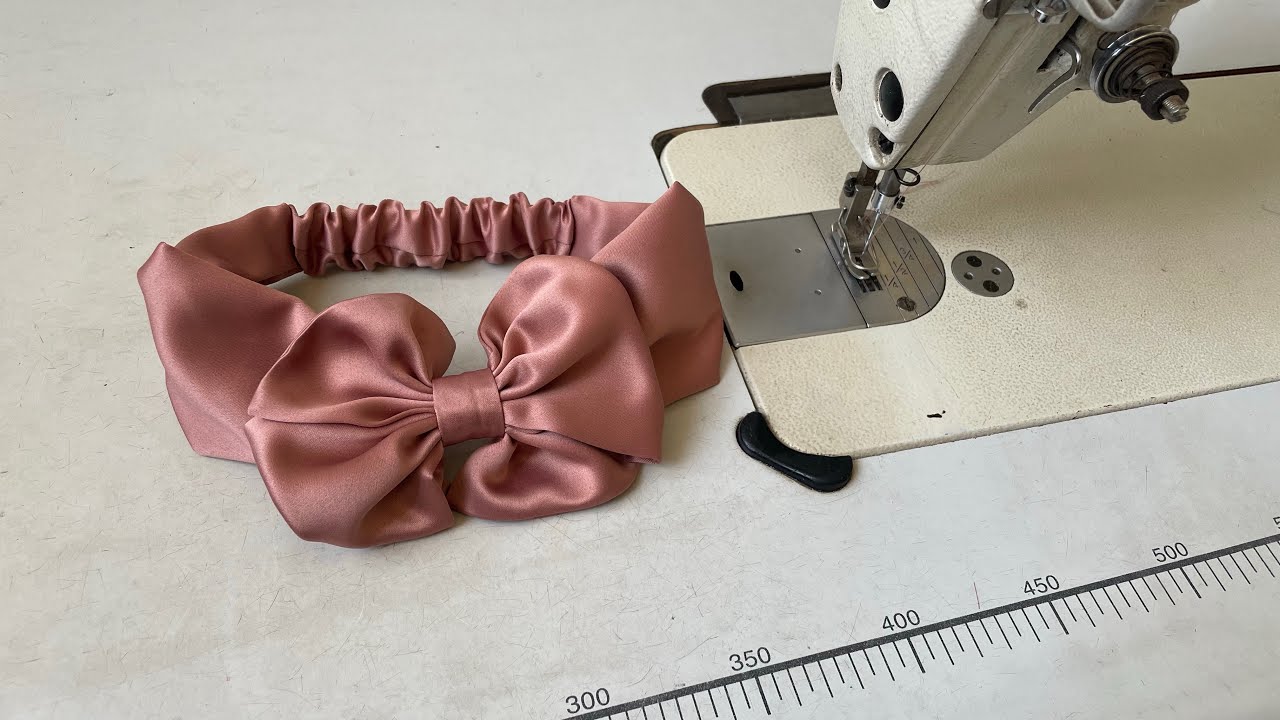 خياطة بندانة للرأس للبيبي / عصابة رأس عمامة للبنات صغار Turban headband for girls