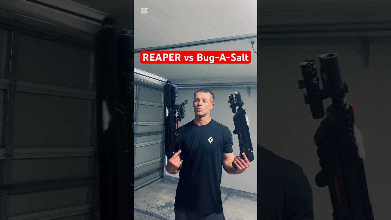 World&rsquo;s most powerful salt shotgun! The REAPER vs Bug-A-Salt 3.0!