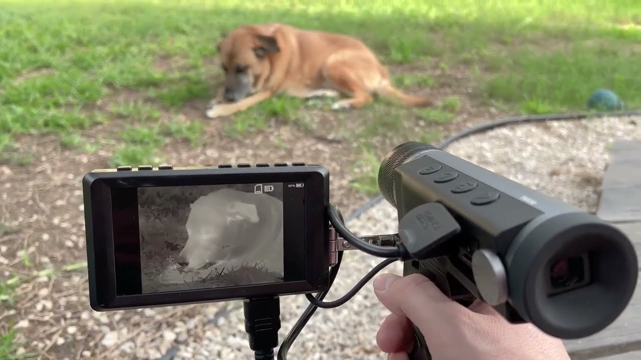 MiLESEEY Thermal Monocular T Recon Tactical for Hunting, OLED Display with 8X Digital Zoom