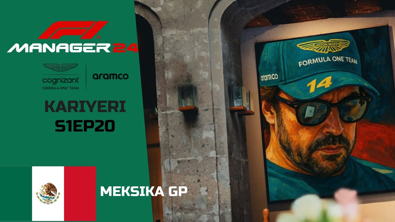 BÜYÜKLER VS ALONSO |F1 MANAGER 24 DLC 25 ASTON ALONSO KARİYERİ