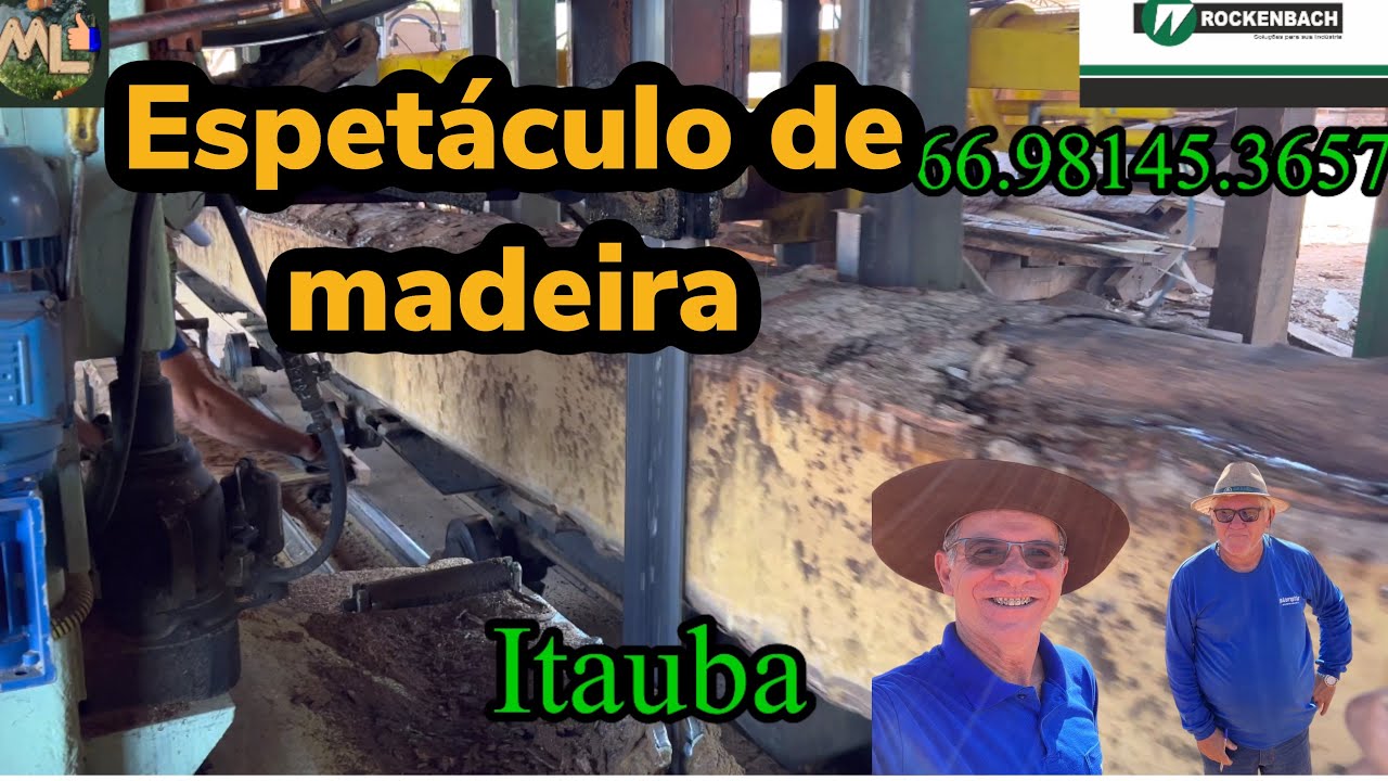 Manuten&ccedil;&atilde;o da Alinhadeira e madeira nobre Itauba