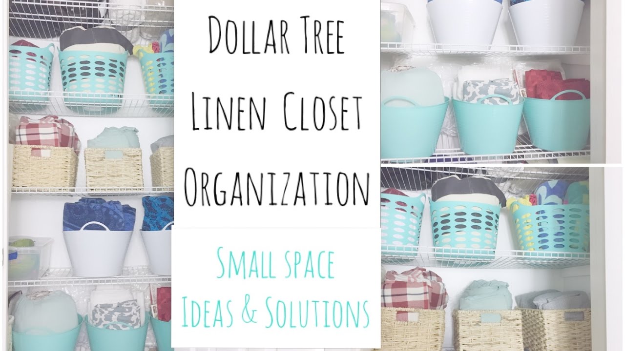 How To Organize a Small Linen Closet | Organization Tips & Makeover Tour