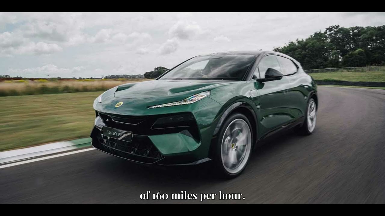 2023 Lotus Eletre: The Groundbreaking 905 HP All-Electric Hyper-SUV