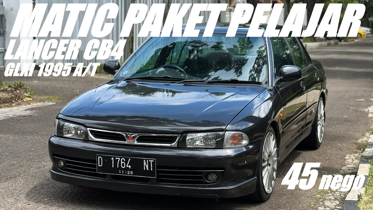 For Sale - Matic Paket Pelajar Anti pegel-pegel - Lancer CB4 GLXI 1995 A/T @garasikacang