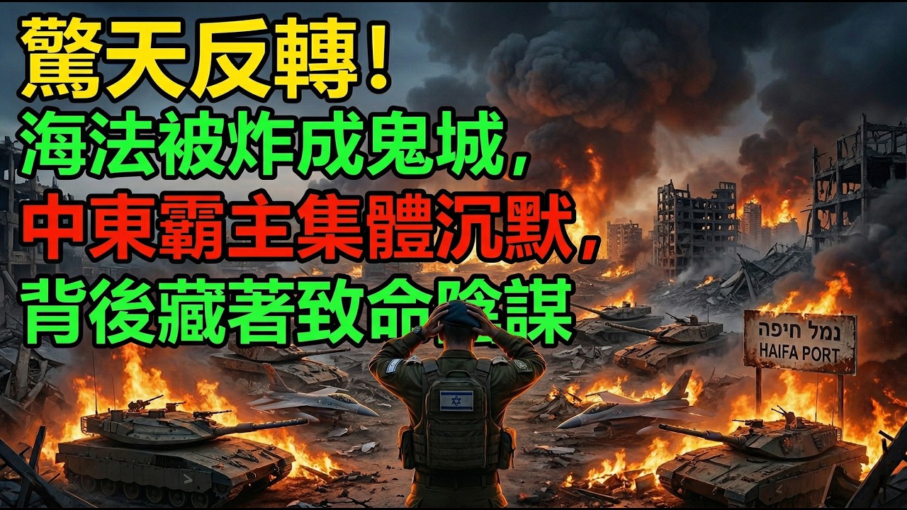 驚天反轉！海法被炸成鬼城，中東霸主集體沉默，背後藏著致命陰謀