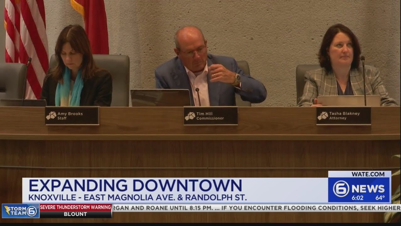 Downtown Knoxville grows as land is rezoned near new stadium