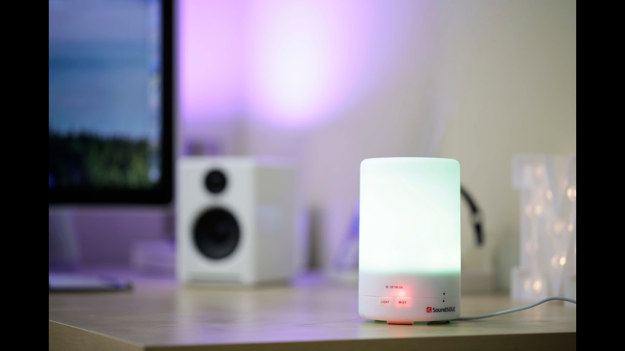 SoundSOUL 180ml Aromatherapy Essential Oil Diffuser Air Humidifier