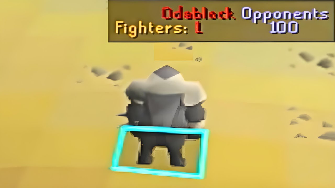100 человек против 1 гориллы... но в RuneScape