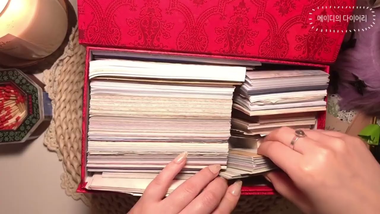 다이어리 꾸미기 모음집 (56분 #41~50) | 에이디#50-1 (ASMR/Journaling/Art Journal)