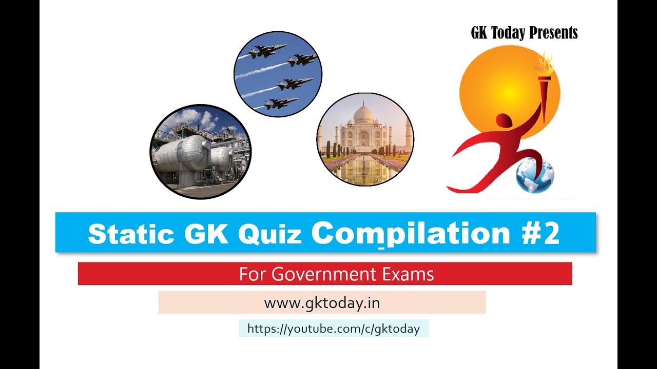 Compilation: GK Today's Static GK Quiz (21-40)