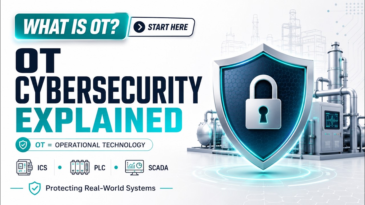 OT Cybersecurity for Beginners: The Complete Guide (ICS, SCADA & PLC)