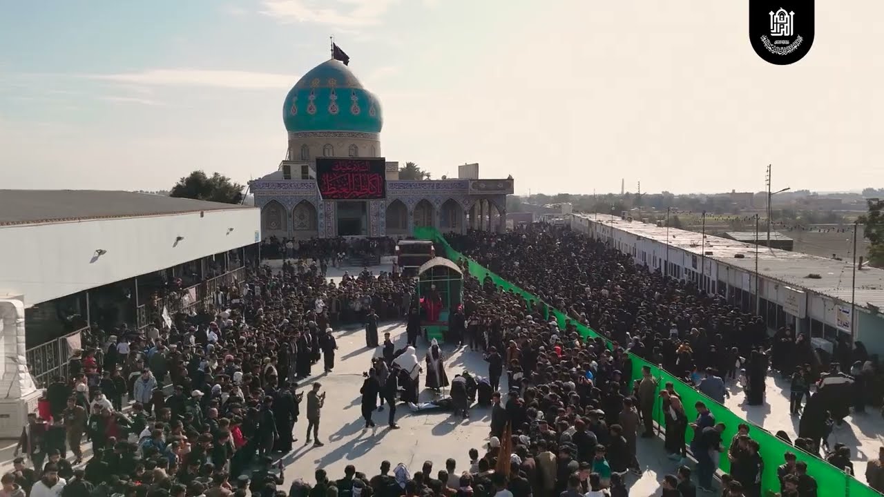 توافد أعداد غفيرة من الزائرين إلى مزار السيد ابو سدرة ع لإحياء ذكرى استشهاد الإمام الكاظم (ع) 2026