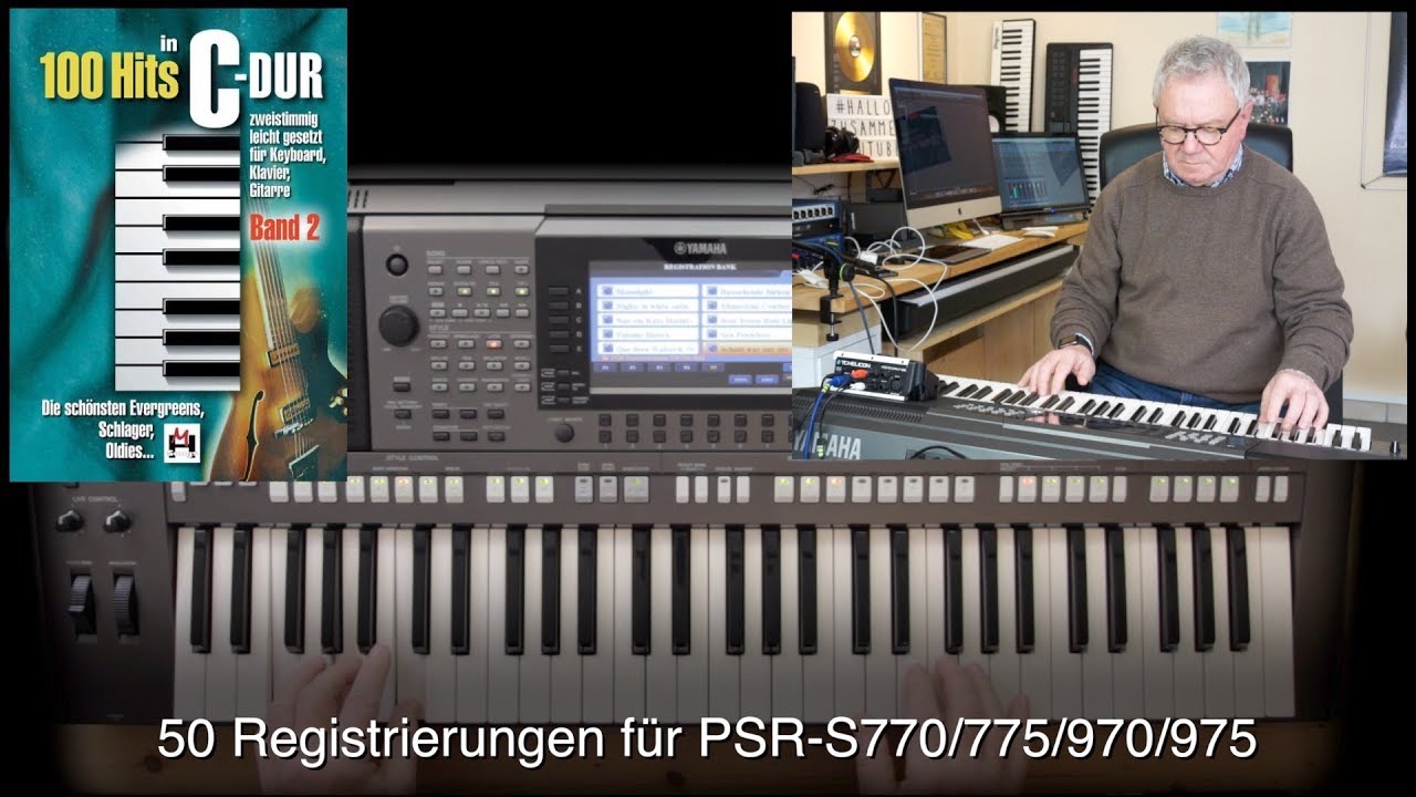 PSR-S770/775/970/975 - 50 Registrierungen 