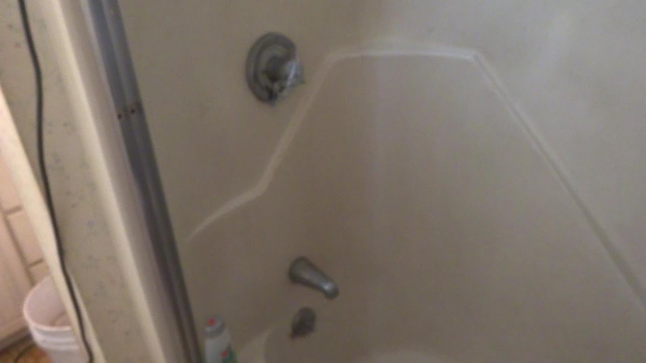 symmons tub shower valve leaking water