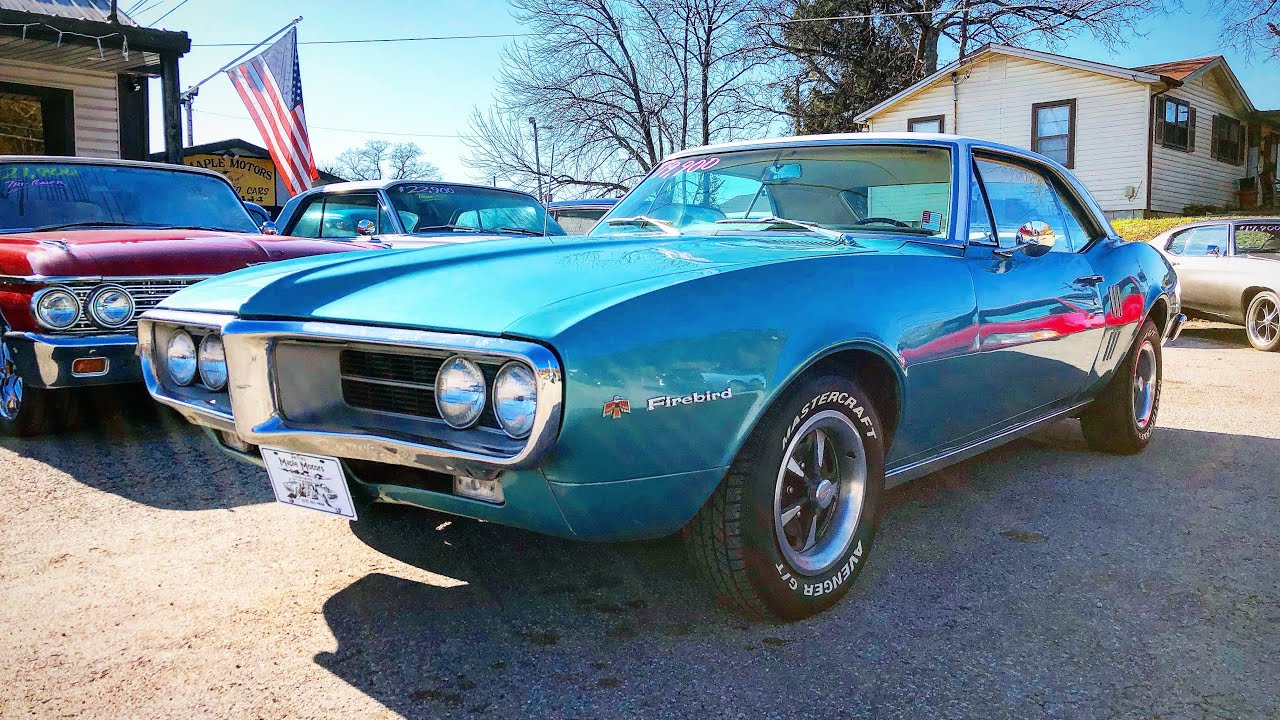 Test Drive 1967 Pontiac Firebird SOLD $19,900 Maple Motors