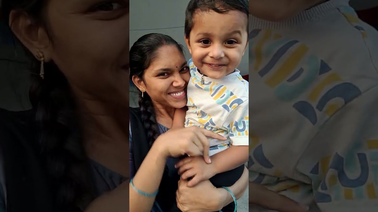 My first live ma Babu తో 🥳😊
