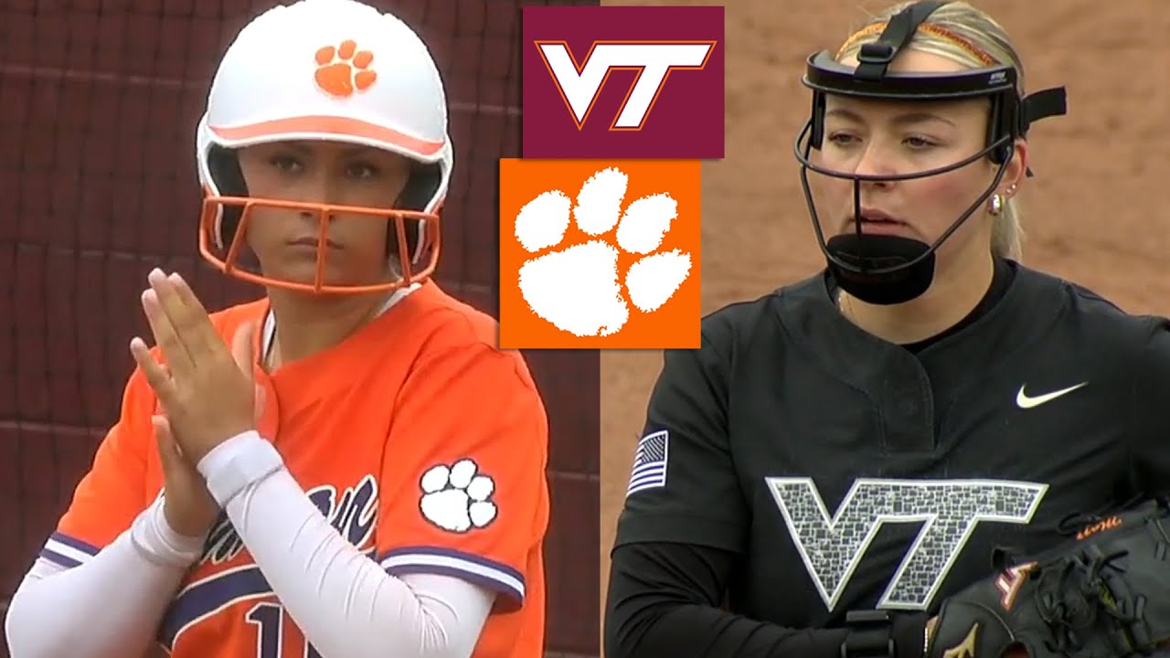 #3 Virginia Tech vs #2 Clemson Women's College Softball Highlights Full Game May 2025