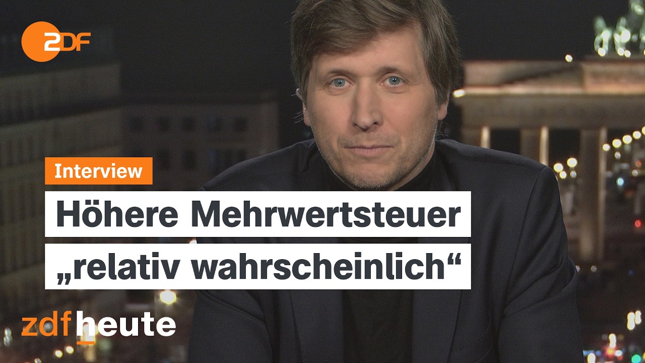 Wie geht es mit der Wirtschaft weiter? &Ouml;konom Schularick &uuml;ber m&ouml;gliche Ma&szlig;nahmen | heute journal