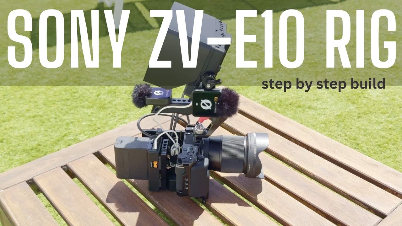 How to build a Cinematic Sony ZV-E10 Rig Build Step by Step