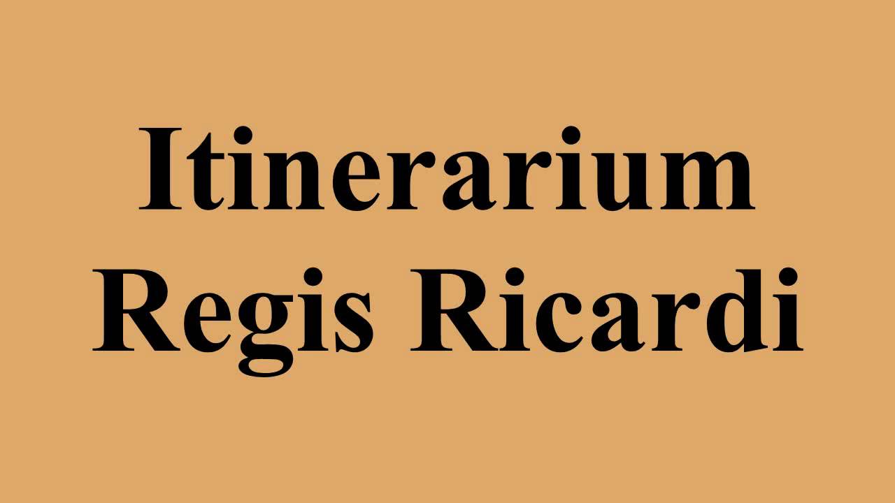 Itinerarium Regis Ricardi
