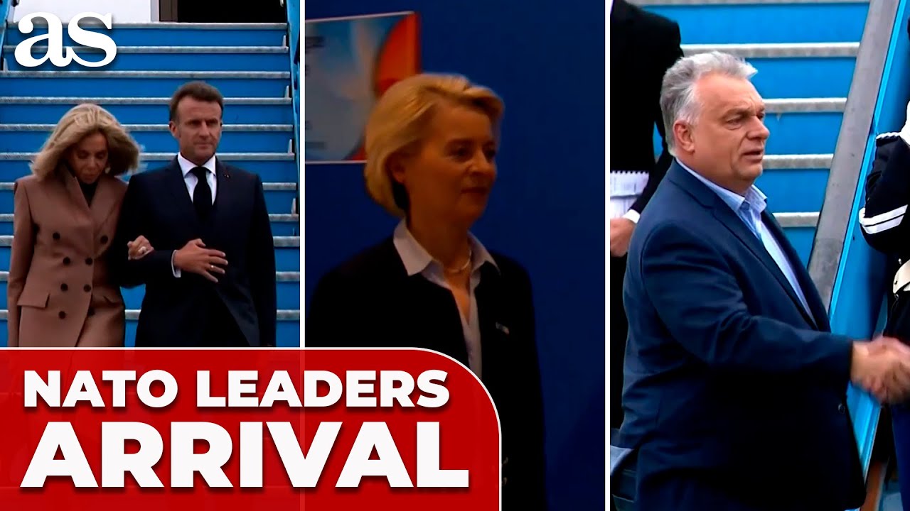 NATO LEADERS arrive in NETHERLANDS for THE HAGUE summit
