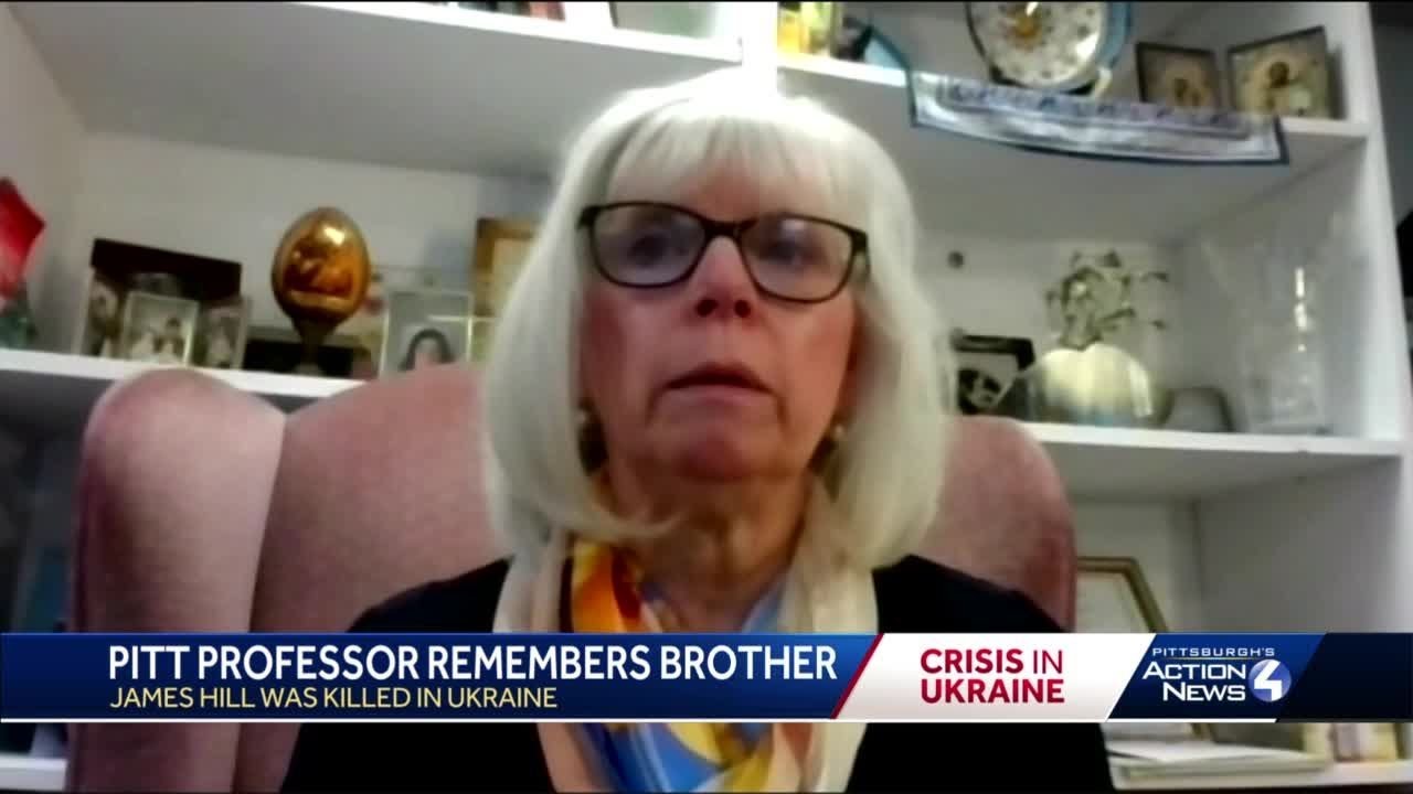 Pitt professor remembers brother James Hill who was killed in Ukraine