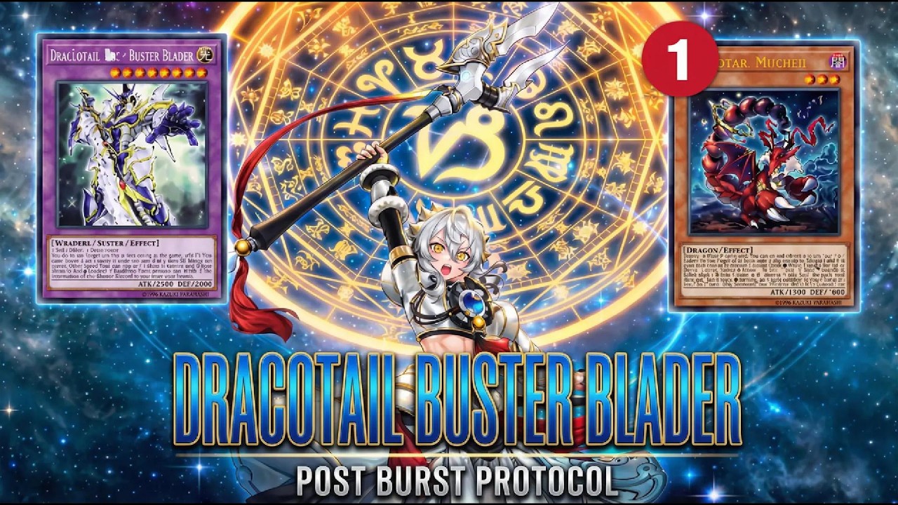 dracotail buster blader post burst protocol #dracotail #tcg #busterblader #tcg #egypt #yugioh