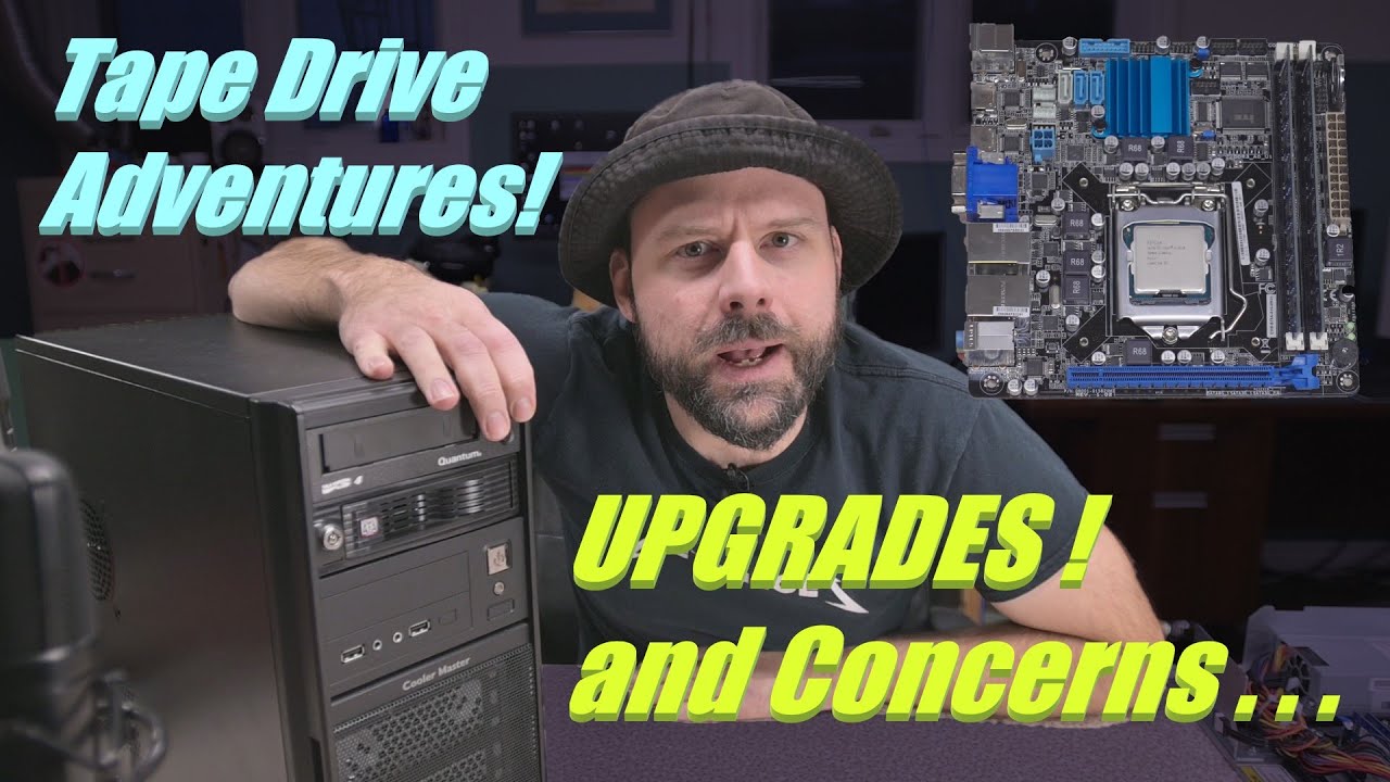 Tape Drive Adventures 2.0 : Upgrading my LTO-4 Tape Server with an Aaeon EMB-B75A and Intel i3 3220.