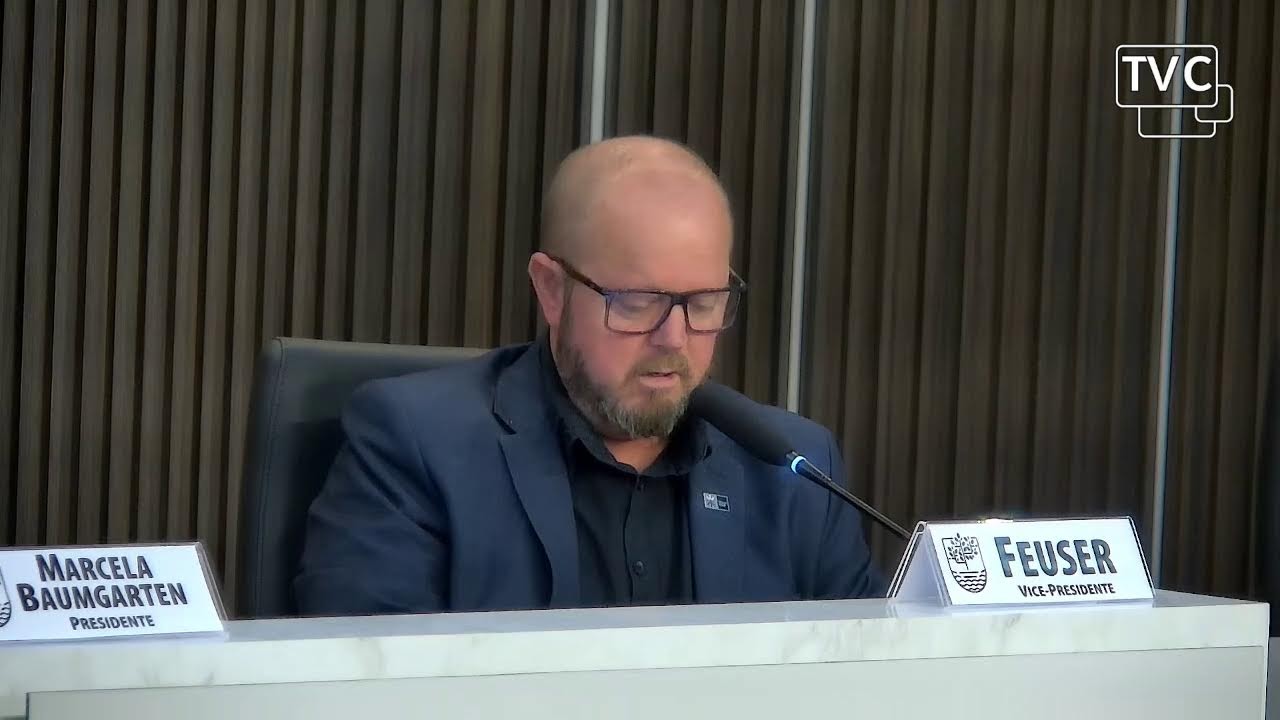 Sessão da Câmara de Vereadores de Rio do Sul de 27 de fevereiro de 2026