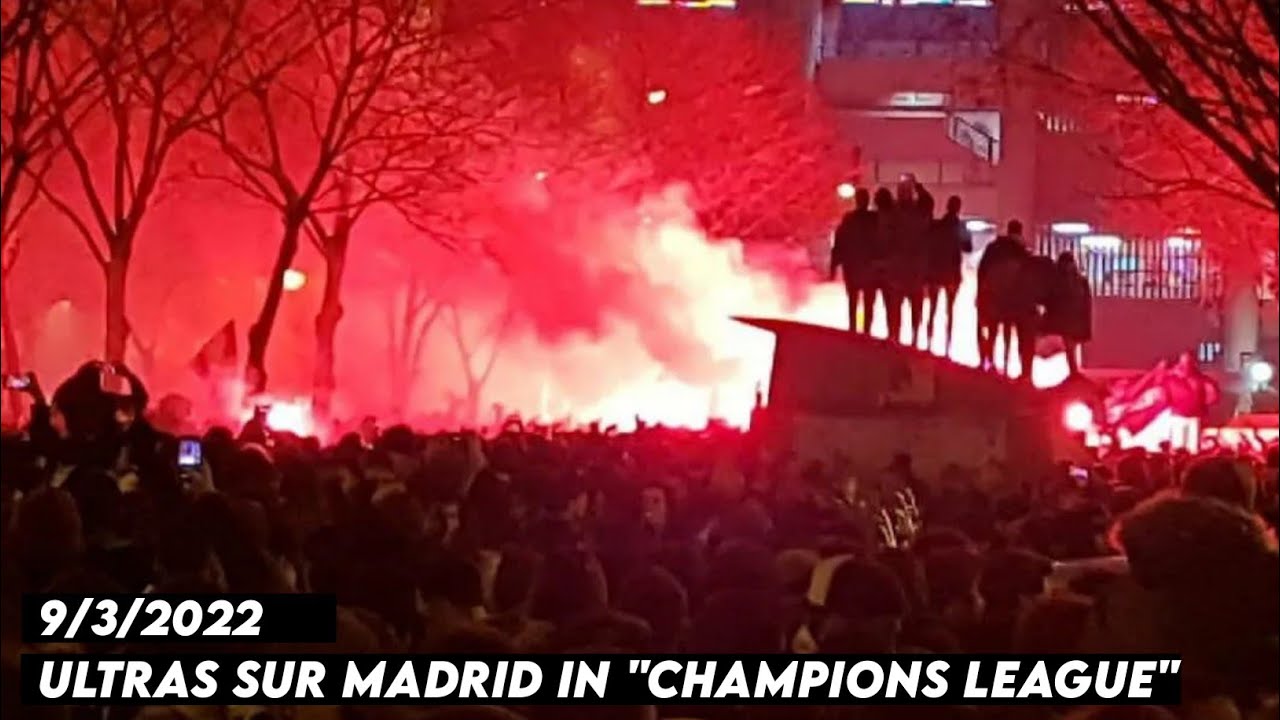 ULTRAS SUR MADRID IN 