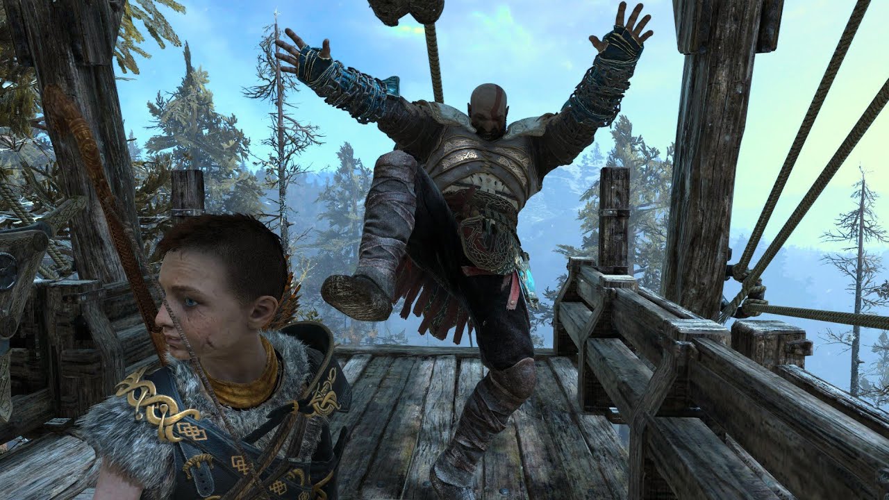 Gameplay aleatória de God of war RAGNAROK