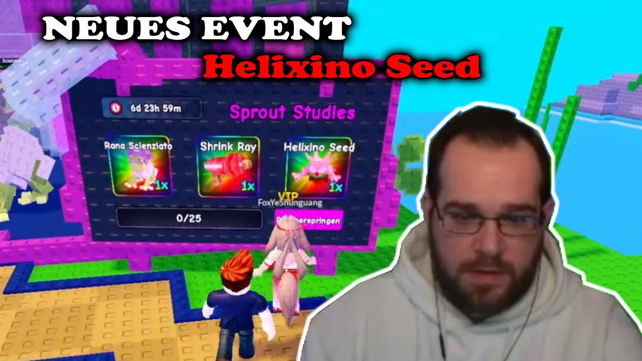 ROBLOX: NÄCHSTES EVENT [HELIXINO SEED] 🤗🌱 | Martschy Clips vom 10.01.2026