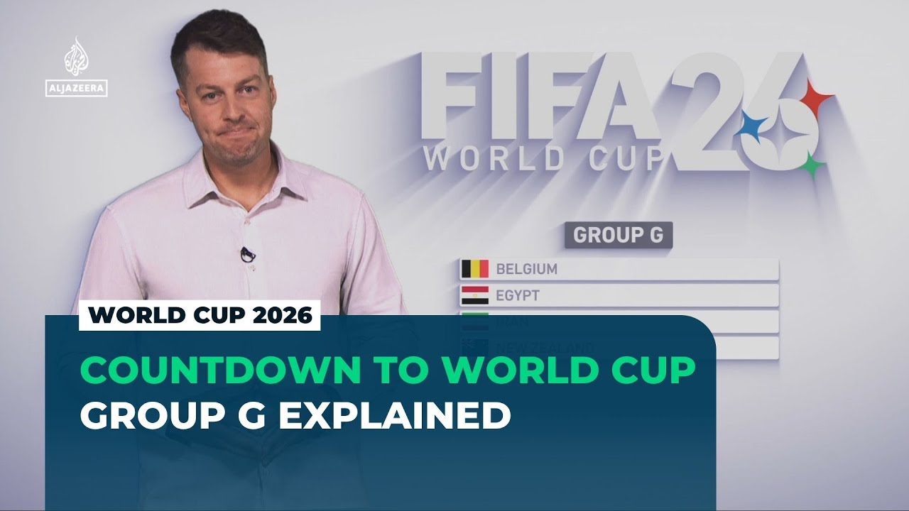FIFA World Cup 2026: Group G explained