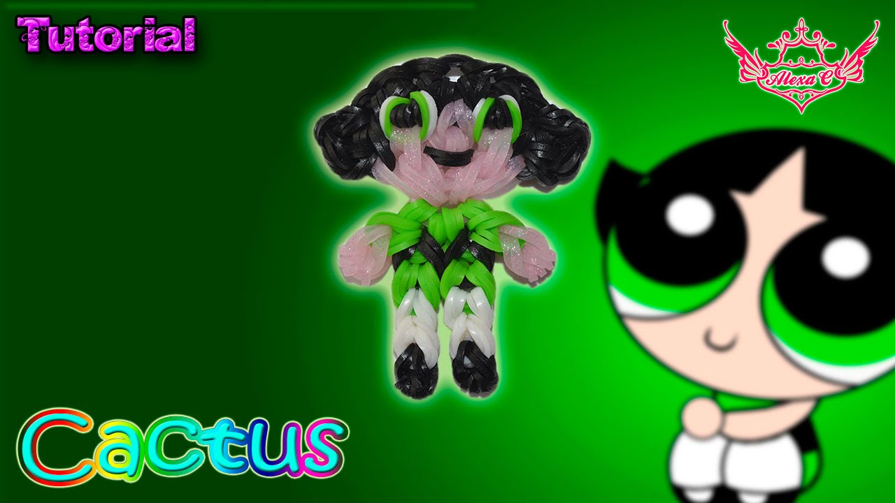 ♥ Tutorial: Cactus o Bellota (sin telar) ♥