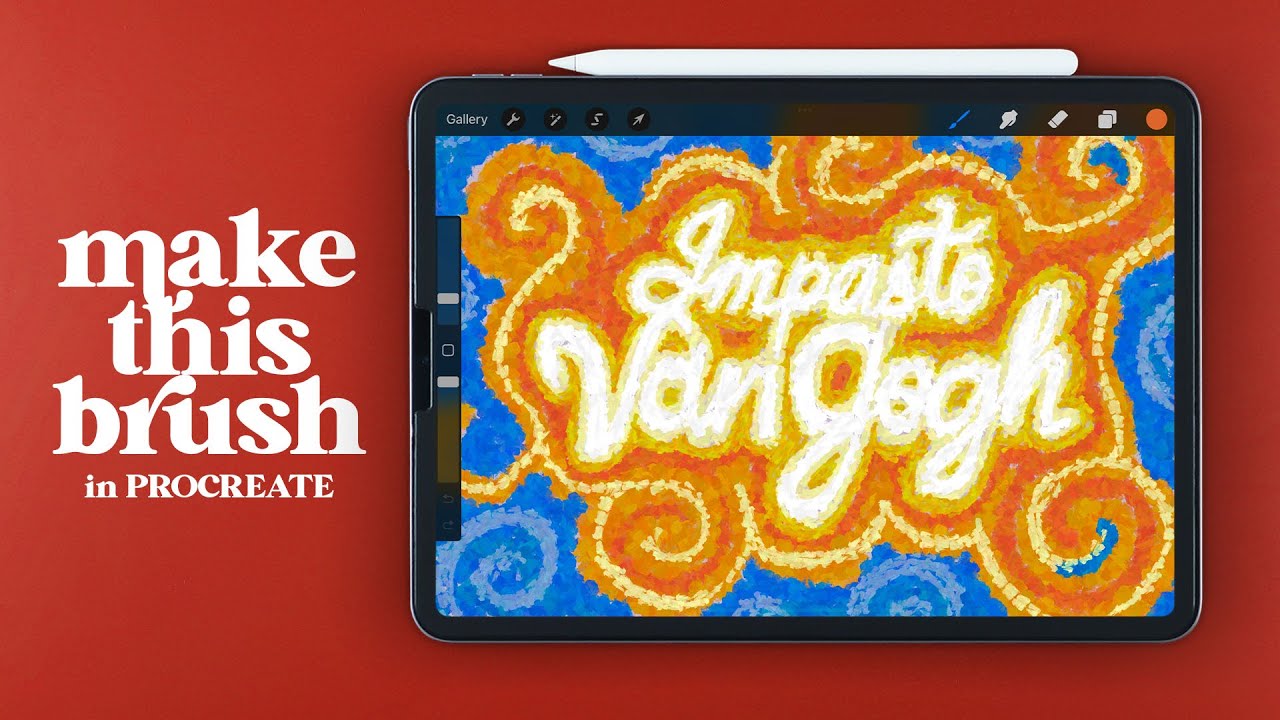 Create Impasto Van Gogh Brush in PROCREATE (Artist Series No.3)