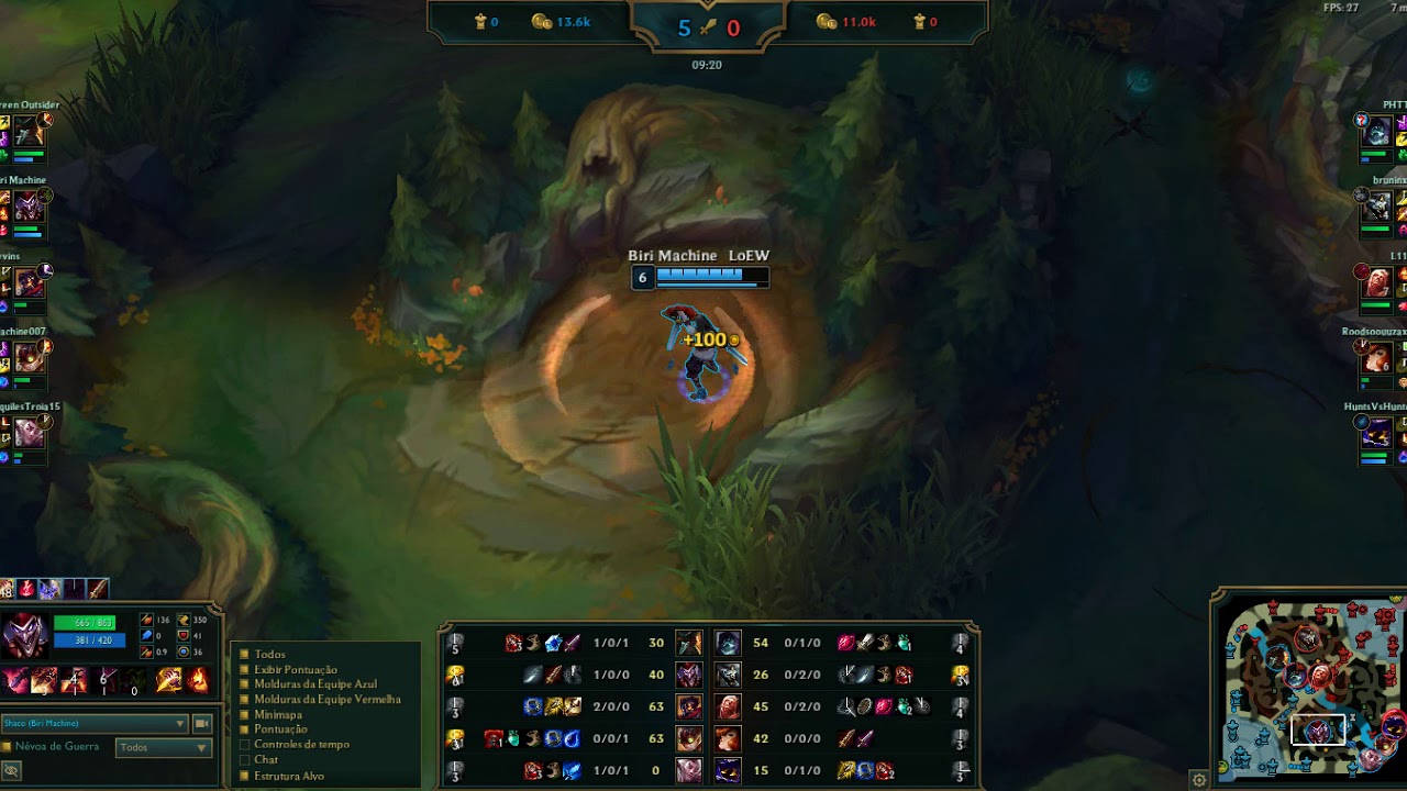 Mono Shaco; season 8.19; Do Prata ao Ouro (From Silver to Gold) S+