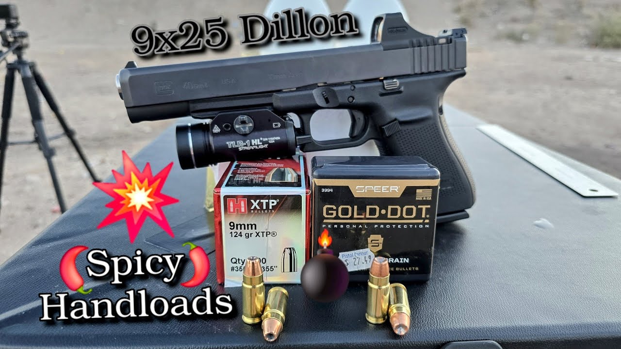 9x25 Dillon |XTP против Gold Dot | Тест на баллистический гель