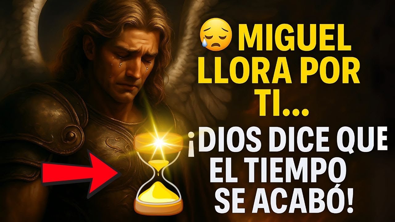✨ DIOS HABLÓ CON MIGUEL: ¡SOLO TIENES UN MINUTO PARA VER ESTO!