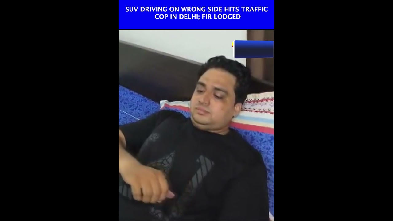 SUV DRIVING ON WRONG SIDE HITS TRAFFIC COP IN DELHI; FIR LODGED