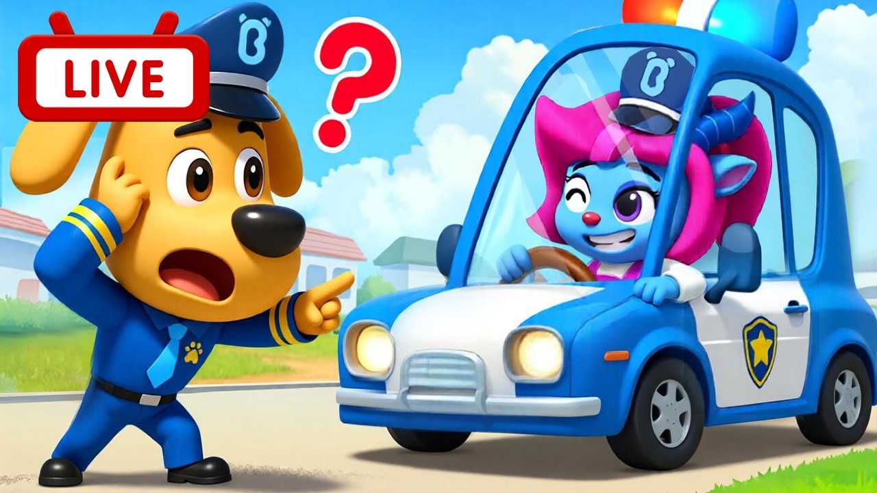 🔴【LIVE】團夥作案 +更多 | Kids Cartoon | 熱門動畫合集 | 安全警長啦咘啦哆 Sheriff Labrador | BabyBus 寶寶巴士
