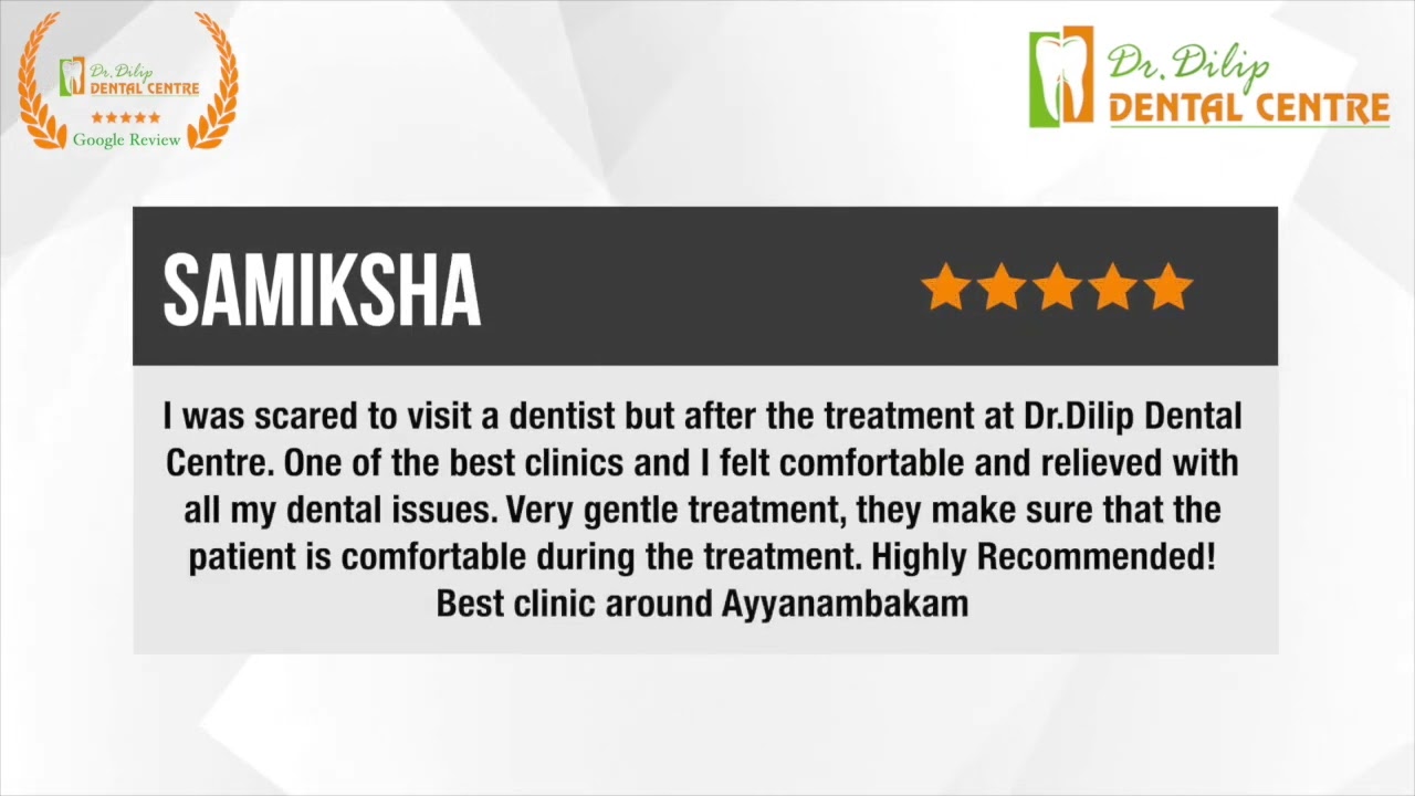 Google Reviews for Dr Dilip Dental Centre!