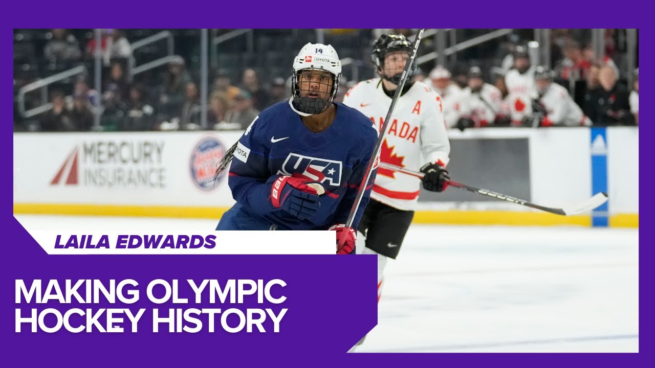 Laila Edwards Shatters a 30-Year Hockey Barrier