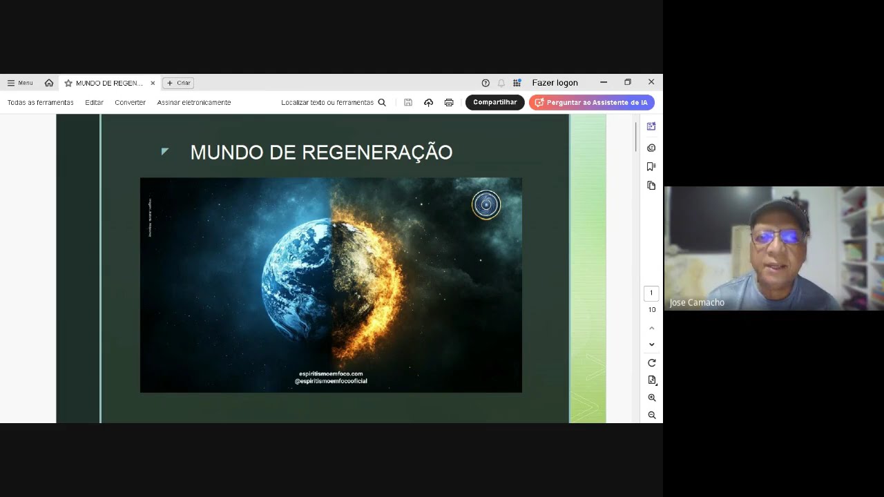 RUMO AO MUNDO DE REGENERAÇÃO ( Livro 
