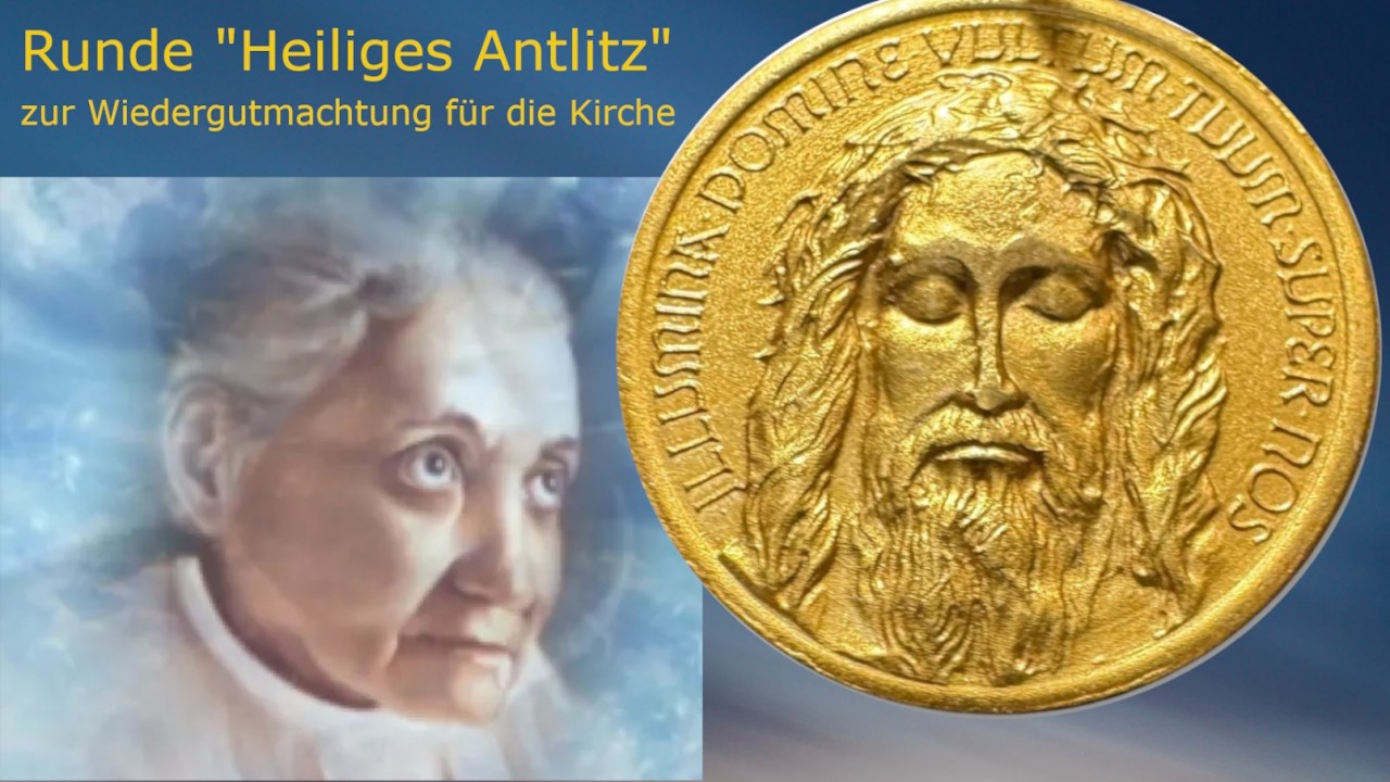 Runde Heiliges Antlitz zur Wiedergutmachung für die Kirche